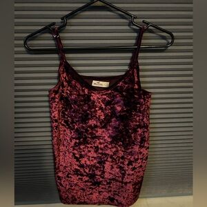 Maroon Spaghetti Strap Tank